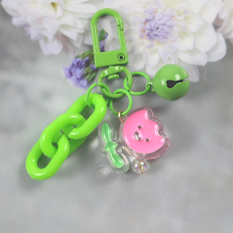 Wholesale Colorful Small Animal Acrylic Keychain